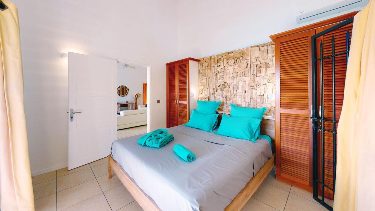 סן-פרנסואה Villa Deluxe L'Hacienda Villa Vue Mer 180 Piscine Jacuzzi Proche Plage Marina Golf Pointe Des Chateaux Et Casino Jardin Clos Voyage Durable מראה חיצוני תמונה