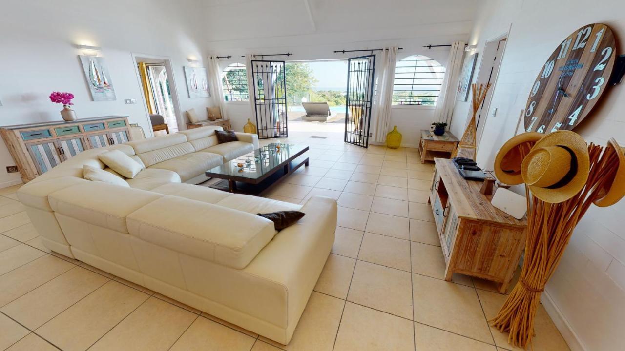 סן-פרנסואה Villa Deluxe L'Hacienda Villa Vue Mer 180 Piscine Jacuzzi Proche Plage Marina Golf Pointe Des Chateaux Et Casino Jardin Clos Voyage Durable מראה חיצוני תמונה