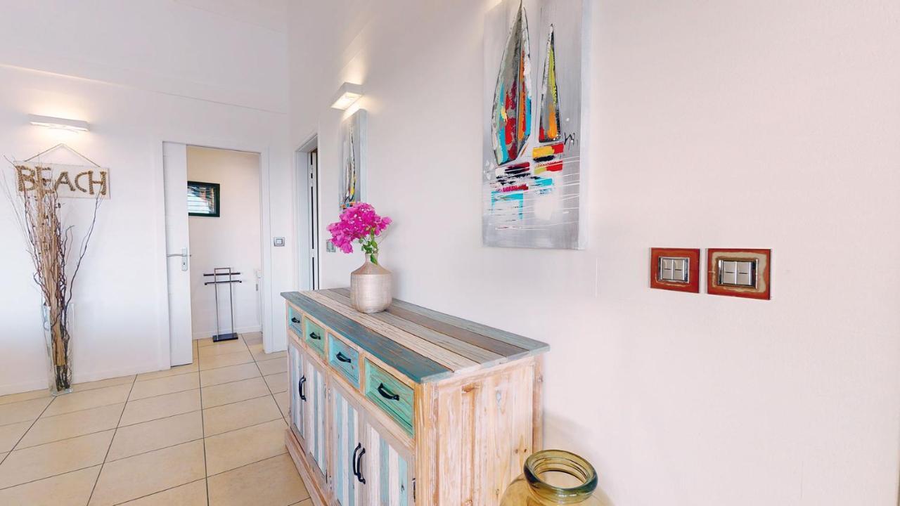 סן-פרנסואה Villa Deluxe L'Hacienda Villa Vue Mer 180 Piscine Jacuzzi Proche Plage Marina Golf Pointe Des Chateaux Et Casino Jardin Clos Voyage Durable מראה חיצוני תמונה