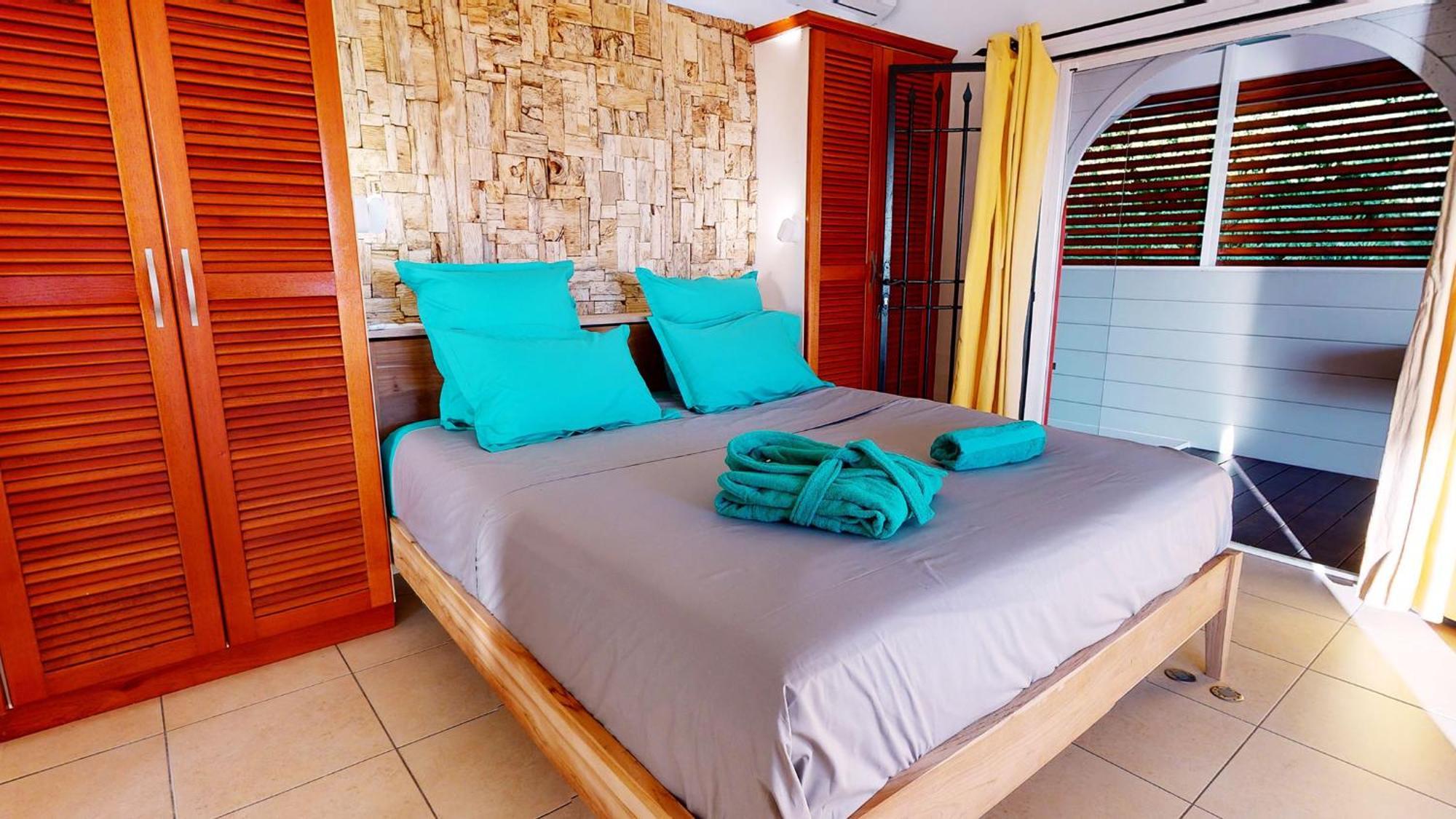 סן-פרנסואה Villa Deluxe L'Hacienda Villa Vue Mer 180 Piscine Jacuzzi Proche Plage Marina Golf Pointe Des Chateaux Et Casino Jardin Clos Voyage Durable חדר תמונה