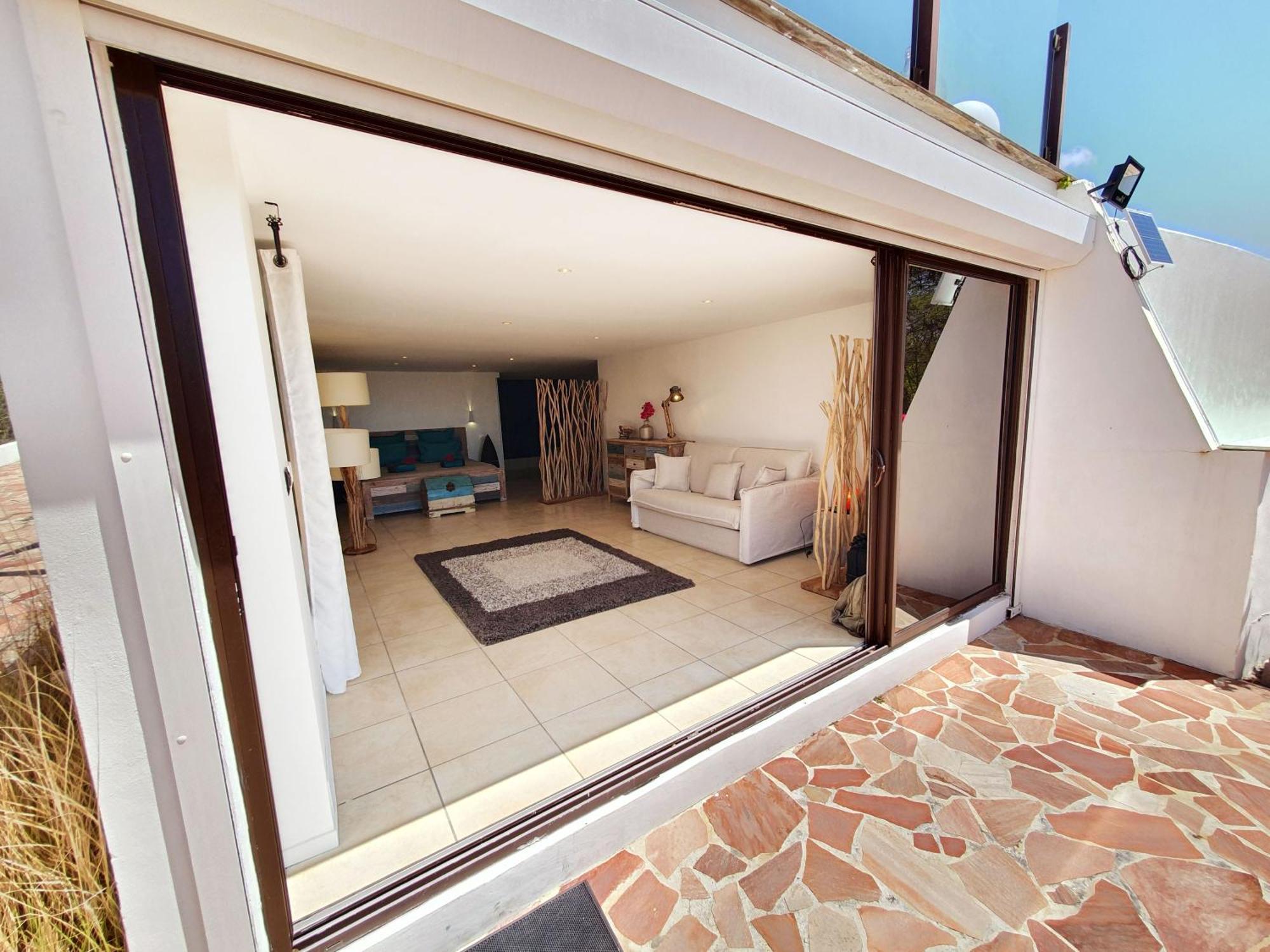 סן-פרנסואה Villa Deluxe L'Hacienda Villa Vue Mer 180 Piscine Jacuzzi Proche Plage Marina Golf Pointe Des Chateaux Et Casino Jardin Clos Voyage Durable חדר תמונה